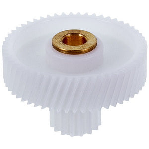 Шестерня мала (з втулкою) D=17.5/45mm, H=23.5/12(33.4)mm для м'ясорубки (универсал)
