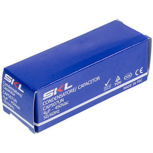 Пусковий конденсатор для стиральної машини 4uF 450V CAP507UN