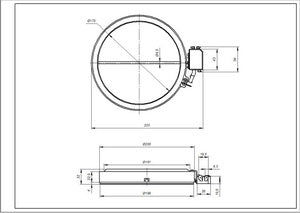 Whirlpool 480121101516 Конфорка Eika 1700W для склокерамічної поверхні