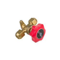 Кран ручний (клапан) для кондиціонера 3/8" VAHV-3/8F (HAHV-3/8F)