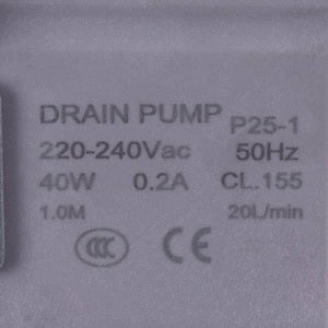 DC31-00030A Samsung Помпа (насос) для стиральної машини Drain Pump 40W P25-1 (мідна обмотка)