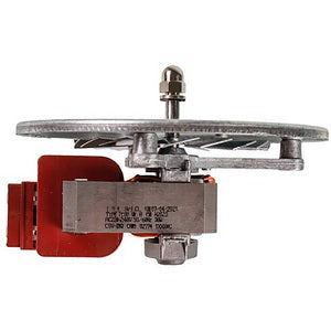 Двигун вентилятора конвекції + крильчатка для духовки COK400UN D=150mm, 230V 30W L валу 20mm (універсальний)