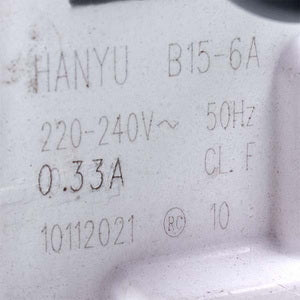 Помпа (насос) для пральної машини Bosch 00141120 HANYU (в зборі) B15-6AZ (контакти спарені ззаду, на 3 саморізи)