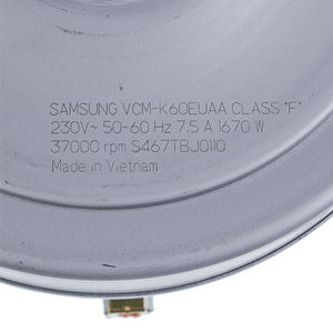 Двигун пилососу Samsung DJ31-00120F VCM-K60EUAA D84/122 H43/110 1670 W