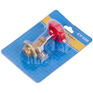 Кран універсальний для заправки літрових балонів К-539/339 для R134 (з різьбою М14*1,25)