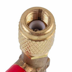 Кран для заправки кондиціонерів HS-1222 (різьба внутрішня 1/4&apos&apos зовнішня 1/4&apos&apos)