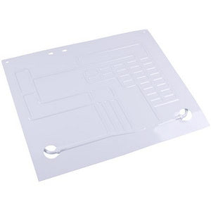 Испаритель 450x370mm (плачащий) двухпатрубковый проходной с капилляром