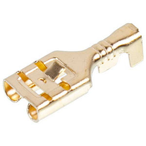 Клемма плоская FASTON ''мама'' 6mm (10 шт) для стиральной машины