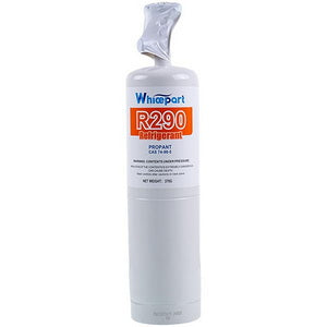 Фреон R290 з краном 0.37kg (Холодоагент R290, Хладон-290, Фреон 290, ДФУ-290, HFC-290)