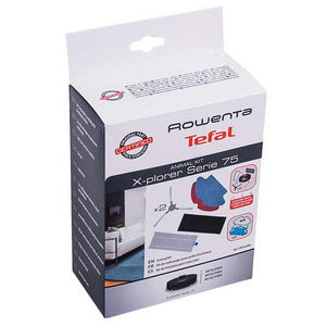 Набір фільтрів HEPA та мікрофібра+щітки для бокових кромок робота пілососа Rowenta Explorer Serie 75 ZR762000