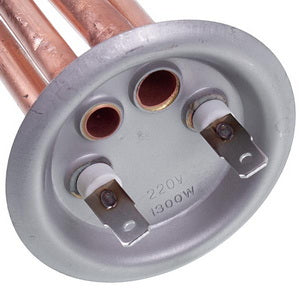 Тін для бойлера BALCIK 1300W (мідний), фланець 64mm, 2 трубки під датчик (під анод M6)