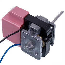 Двигун вентилятора SKL MTF726RF 8.5W 220V (вал 38x4mm) з крильчаткою (D=100mm) для холодильника