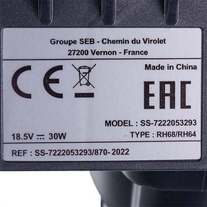 Щітка Turbo (міні) для аккумуляторного пилососа Rowenta SS-7222061096 сірий