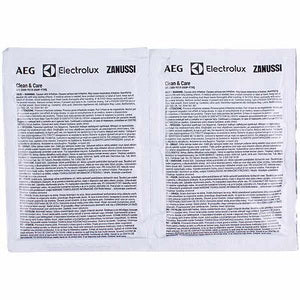 Порошок для чищення накипу 3 в 1 для стиральних та посудомийних машин Electrolux 902980383 M2GCP600 (6 пакетиків по 50 г)