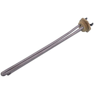 Тін для алюмінієвих батарей Kawai 500W (нержавіюча сталь) L=295mm D різьблення = 1&apos&apos (різьба права)