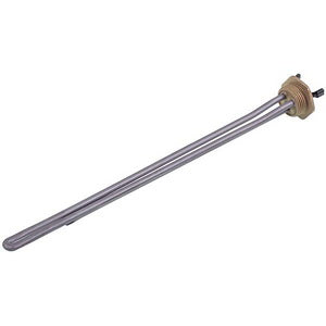 Тін для алюмінієвих батарей Kawai 700W (нержавіюча сталь) L=345mm D різьблення = 1&apos&apos (різьба права)