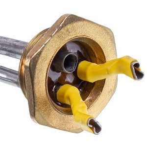 Тін для алюмінієвих батарей 2000W (нержавіюча сталь) L=495mm D різьблення = 1&apos&apos (різьба права)