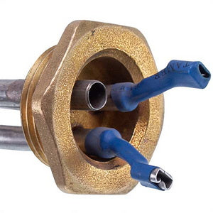 Тін для алюмінієвих батарей Element-TM 300W (нержавіюча сталь) L=265mm D різьблення = 1&apos&apos (різьба права)