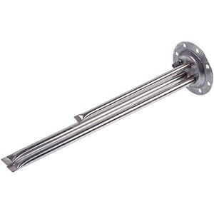 Фланець під сухі тіні для бойлера Klima Hitze D зовнішній=120mm L трубок=430/280mm (під анод M8)