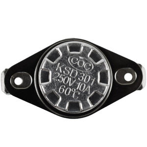 Термостат для бойлера KSD301 60°C 10A 250V (нормально замкнутий)