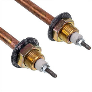 Тін для дистиллятора 2500W (мідний) L=325mm M18 (прямий)