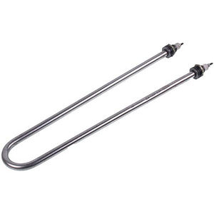 Тін для нагріву води 2000W 220V (нержавійка) L=325mm M14 (прямий)