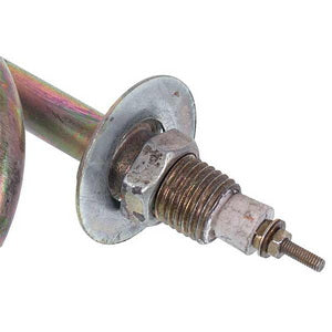 Тін для нагріву води 1500W 220V (оцинкована сталь) L=135mm M14 (скріпка)