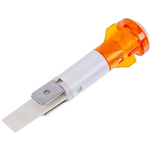 Лампочка індикації для бойлера SWT716UN L=54mm 230V 120°C D=10mm (2 контакти)