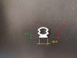 Уплотнитель крышки резинка для картофелечистки FIMAR PPF, PPN, LAV серии