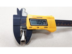 Кран кульовий вентиль для марміту, макароноварки Electrolux, Zanussi підключення 3/8" на 3/8"