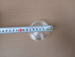 Скло камери плафон для піцца печі Cuppone, Pizza Group, Apach, Moretti Forni ø72мм