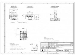 Пакетний перемикач кулачковий EGO 42.02900.000 4202900000 для Angelo Po, Inoxtrend, Cuppone