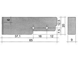 Магнітний вимикач універсальний E530 1C E5301C для посудомийної машини Apach, Colged, Comenda, Dihr