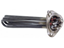 Тен бойлера для посудомийної машини Zanussi, Electrolux 416128 4500W 230V L=265mm B=30mm