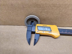 Камінь заточувальний (дрібнозернистий) для слайсера Berkel, Bizerba, Italiana Macchi 697581 D=50/10x10mm