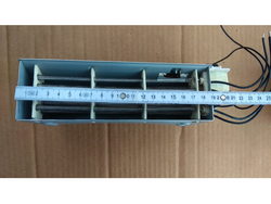 Вентилятор тангенциальный 831-107-0002-6 Heidrive 601027 230V 17W (турбина 180x60mm) с теном 2x1000W