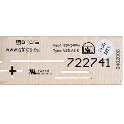 Плата LED освітлення для холодильника Gorenje 792453 230V А6