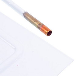 Випарник (плачучий) двухпатрубковий 450x400mm, L=200/200mm