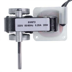 Двигун вентилятора SM 672 для холодильника No Frost вал L=37mm D=4.7mm