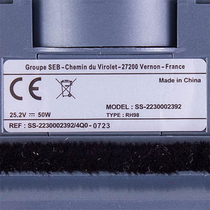 Щітка Turbo для аккумуляторного пилососа Rowenta SS-2230002392 сірий