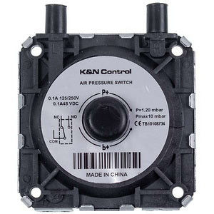 Реле тиску повітря (пресостат) P=1,05/1,2 мбар для газового котла