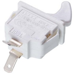 Вимикач світла важільний для холодильника Electrolux 2263114056 (одинарний_2C)