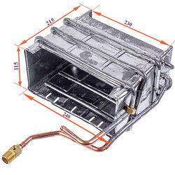 Теплообмінник для газової колонки Edisson E 20 D