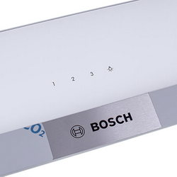 Нижнє загартоване скло для витяжки Bosch 00773520 білий