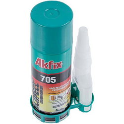 Клей із активатором для експрес-клейки Akfix 705 200ml/50g