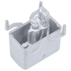 Декоративна кнопка &apos&aposстарт/пауза&apos&apos для вертикальної стиральної машини Electrolux 1469432015 сірий