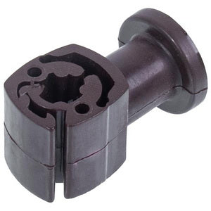 Тримач проволоки пластиковий M6 01/6 PL B коричневий