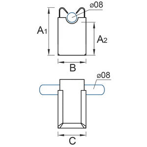 Тримач проволоки з нержавіючої сталі 01/1 Ni