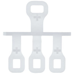 Декоративні кнопки управління для стиральної машини Gorenje 333923 (3шт.) білий