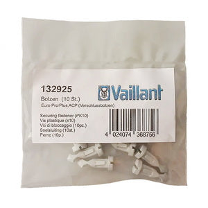 Набір кріплень панелі керування (10 шт.) для газового котла Vaillant Atmo/Turbo MAX Pro/Plus 132925